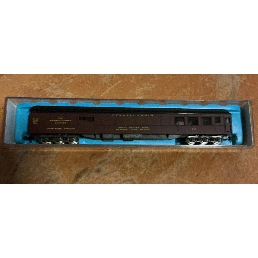 Atlas N Scale Pennsylvania United‎ States Mail Railway Post Office 85' Car